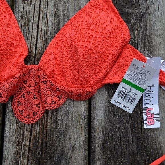 NWT THE BIKINI LAB | 2 Piece Bikini | Sz. YOUTH L - Picture 9 of 16